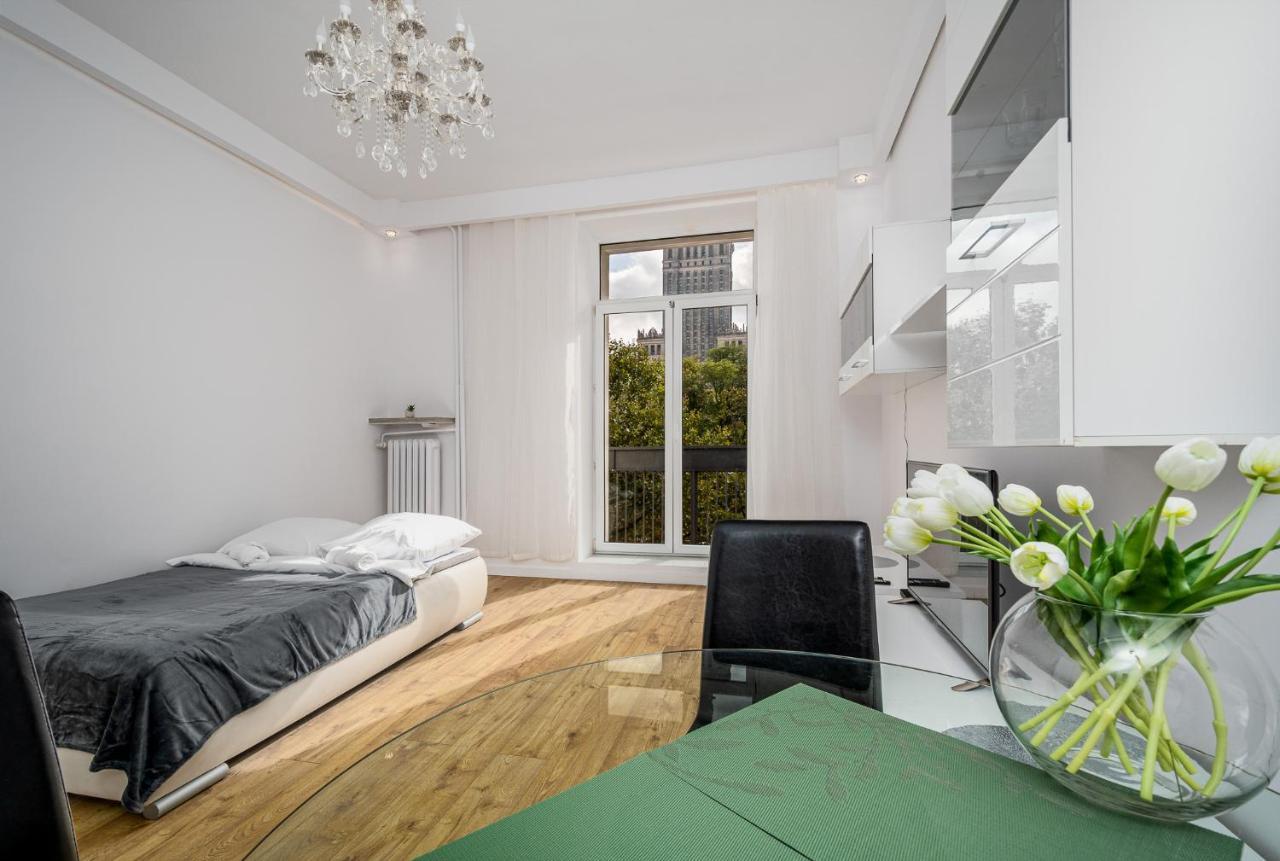 바르샤바 Apart D&K Apartament Z Widokiem Na Palac Kultury I Nauki 아파트 외부 사진